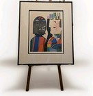  la Rouge Et Le Gris  From Max Papart The Father Of Litography