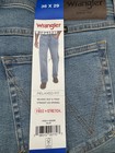 New Wrangler Men s 36x29 Relaxed Fit Stretch Jeans Blue Straight Leg