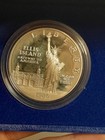 1986 Liberty Proof 2 Coin Set Silver Dollar Clad Half Ellis Island Boxed Coa Ogp