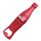 Coca-cola Cast Iron Bottle Opener     Red Vintage Style Contour Bottle  5 5  Coke
