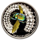 2025 Liberia 2 Oz Silver   ntoma  Scarabeo  w  Box   Coa 