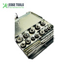New Engine Valve Seat Carbon Steel Face Cutter Set 12 Pc With Metal Box Usa Tool
