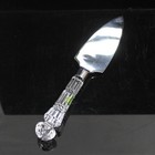 Waterford Crystal  Pie And Cake Server With Stainless Blade  11 25  - Mib