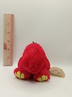 Puffkins Collection Swibco Plush W  Tags - Drake The Dino Red