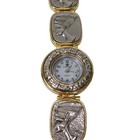 Vintage Cannes Egyptian Revival Gold Tone Pharaoh Women s Watch