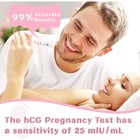 Accubio 40 Count Pregnancy Test Strips
