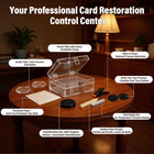 Card Flattening And Restoration Kit    with Heat Setting Pen