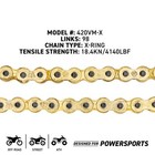 Niche Sprocket Chain Set For Honda Monkey 125 14 37 Tooth 420 X-ring Front Rear