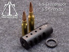 5 8x24 6 5 Creedmoor Nitride Muzzle Brake With Crush Washer  Made In The U s a  