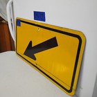 Authentic Road Traffic Street Sign  arrow  12 x24  Free Shipping 12-73