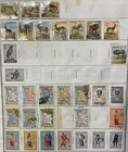 Angola Stamps - Lot Of 134 Stamps On Album Pages - See Pictures