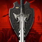 Universal Kit Rae Wood Sword Wall Plaque Display Stand Holder Blade Mount Rack