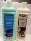 Avon Senses Bubble Bath 1 sun-kissed Coconut  1 aquatic Breeze 24floz Each