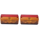 2pcs Stop Light At324938 For John Deere 4045 6068 Backhoe 310 320 410 710 Series