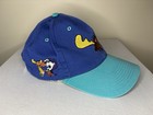 Vintage Bullwinkle Blue   Teal Embroidered Hat Cap Television Memorabilia