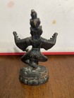 Vishnu Bronze Antique Hindu Statuette Sculpture 