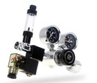 Pro-se Series - Aquarium Co2 Dual Stage Regulator With Integrated Solenoid