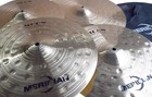 Set Cymbals For Drums Brass Hammered  4 Cymbals With Bag   Free Shipping Usa  