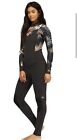 Billabong Women s 2 Salty Dayz 3 2mm Chest Zip Full Wetsuit - Black Pebble - New