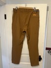 Stio Pants Mens 35r Brown Softshell Hiking Nylon Spandex Outdoor Climbing