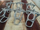 6 Dental Lab Articulator Chrome Plated High Arch Denture Adjustable Device 