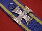 German Wwi Imperial   Braunschweig War Merit Cross Second Class  - Replica
