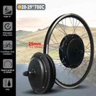 36v 48v 500w Electric Bike Conversion Kit Brushless Front Rear Wheel Hub Motor