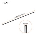 4pcs Carbon Fiber Rod 6mm X 300mm For Rc Plane Kite Wing Tube Quadcopter Arm