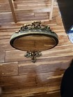 Victorian Mod-20th Century Vanity Brass Mirror  I Had To Replace Mirror