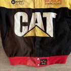 Jh Design Joey Logano Nascar Cat Caterpillar Racing Jacket Men S Black Yellow