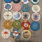 Vintage Las Vegas Casino Chips Lot Of  27  