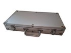 Poker Chip Set 300pc  W  Padded Metal Carrying Case  Dice  Heavy Chips