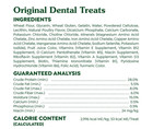 Greenies Original Teenie Natural Dental Care Dog Treats  54 Oz Box  192 Treats 