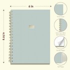  2026 Planner     6  X 8 25  Dated Daily  Weekly   Monthly Calendar Eucalyptus