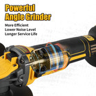Dewalt Dcg409 20v Brushless 125mm Angle Grinder Flat Head Cordless Tool Only