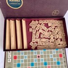 Vintage 1948 Scrabble Board Game By Selchow   Righter Co  New York  Ny Usa