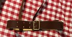 Vintage Royal Rcmp  Sam Browne Belt With Shoulder Strap - 36 