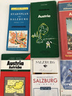 Lot Of 28 Vintage Maps  Guidebooks   Brochures For Austria And Switzerland