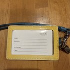 Coach Multicolor Blue Penguin Lanyard Id Case Holder Passcase Rare 