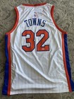 Karl Anthony Towns Signed Autograph Auto Knicks Basketball City Jersey Psa dna