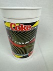 Vintage Max Headroom Plastic Cup Coke 1987 Coca Cola Soda Pop Nos Souvenir 80s