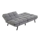 Memory Foam Futon Sofa Bed Couch Sleeper Convertible Foldable Loveseat Full Size