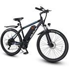 26in Mountain E-bike Electric Bicycle Peak 750w 21-speed Up To 45mi Adults Ebike