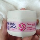 Baby Cream Babi Mild Sweet Pink Organic Gentle   Nourishing Free Harmful 3x50g