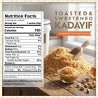 Eastanbul Baked Kataifi  Extra Crunchy  Sweetened Toasted Kadayif  5lb