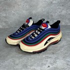 Nike Air Max 97 White hyper Blue neptune Green Youths Size 4y