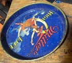 Vintage Miller High Life Girl On Moon Tin Beer Server Bar Tray Usa 12    Diameter