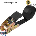 Endless Ratchet Tie Down Straps 1x8ft Heavy Duty Nylon 900lb Load Pack Pro-grade