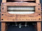 Antique Wood Clothes Wringer W hand Crank Metropolitan Mfg New York 1890   s