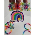 Rave Perler Bead Kandi  Random Necklace Bracelets - Edm- Rave - Plur- Kandi Edc